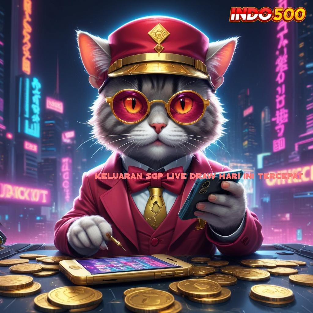 KELUARAN SGP LIVE DRAW HARI INI TERCEPAT lucky spin akun baru utama