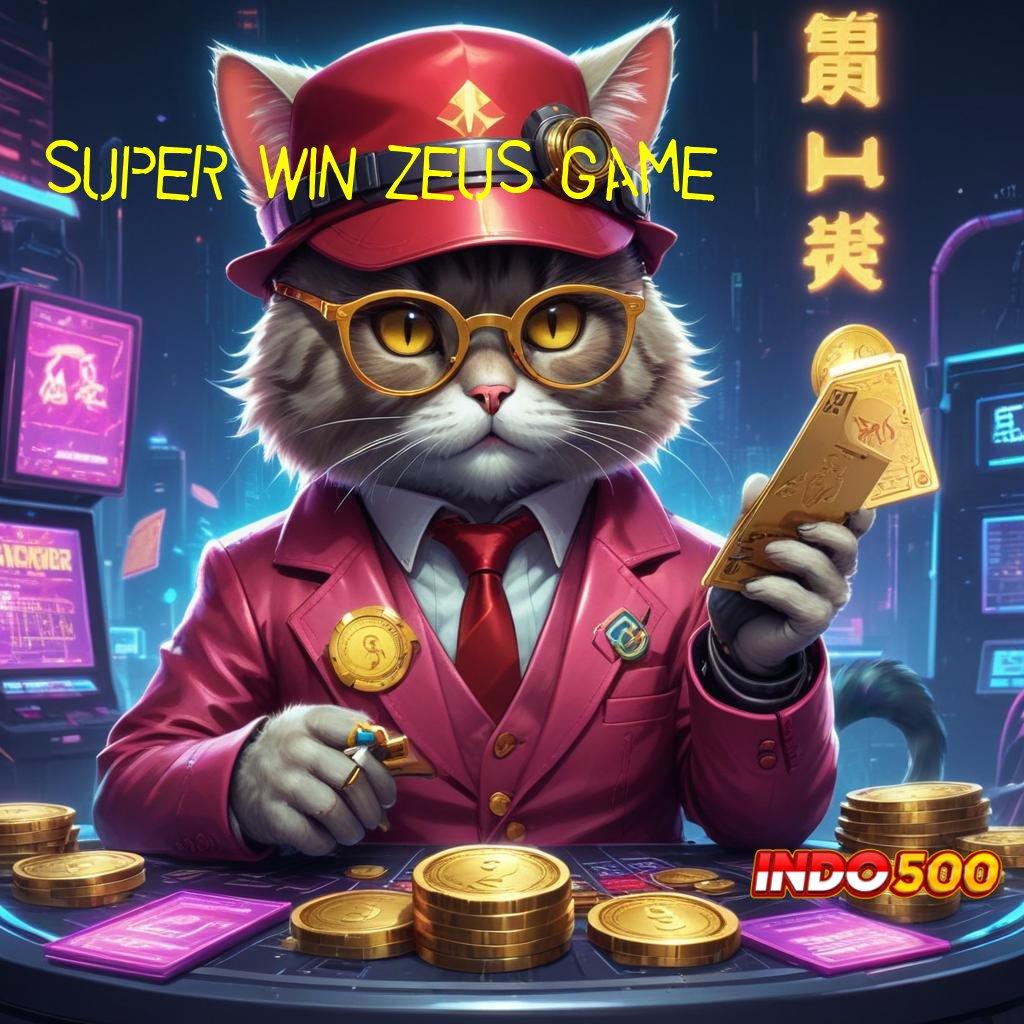 SUPER WIN ZEUS GAME Mesin Jackpot Baru Untung Instan Tanpa Ribet