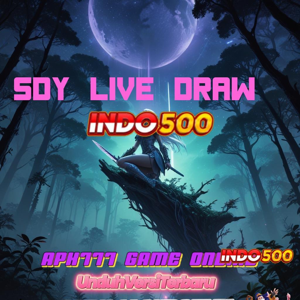 SDY LIVE DRAW 🐉 Langsung WD Dalam Waktu Singkat