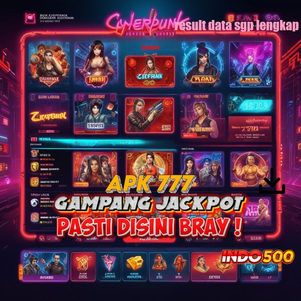 RESULT DATA SGP LENGKAP 🎮 skill dan ketekunan