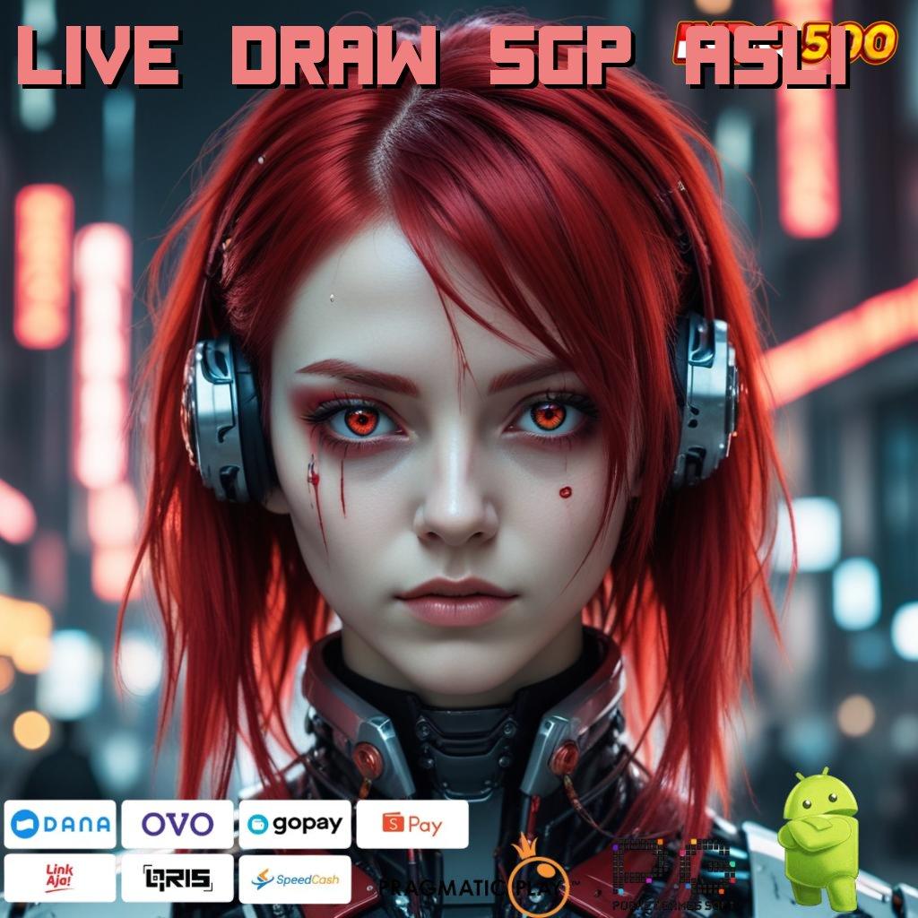 LIVE DRAW SGP ASLI Robot Versi 6.0 Kecanggihan Tanpa Batas