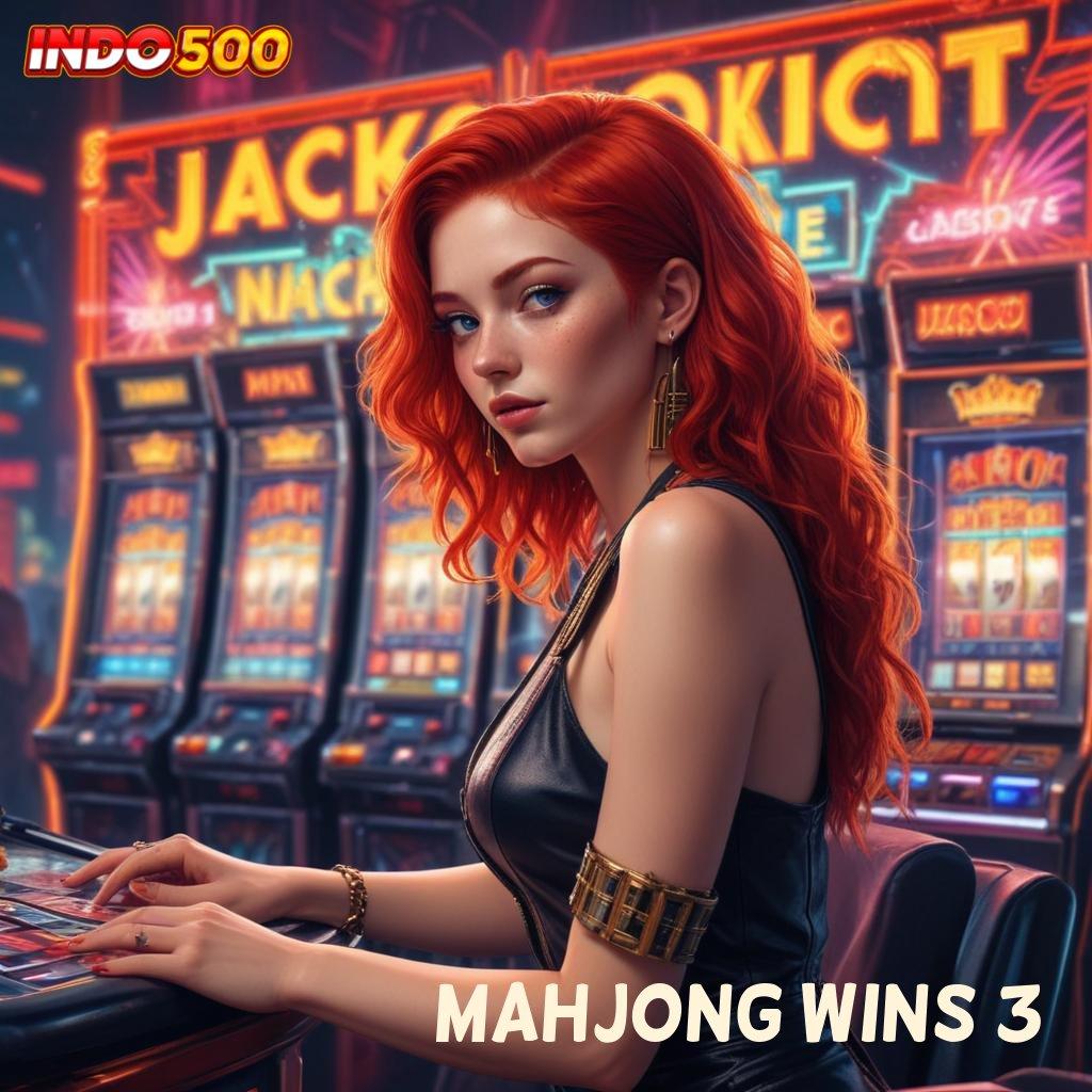 MAHJONG WINS 3 ➤ Keamanan Data Maksimal WD Instan Tanpa Ribet