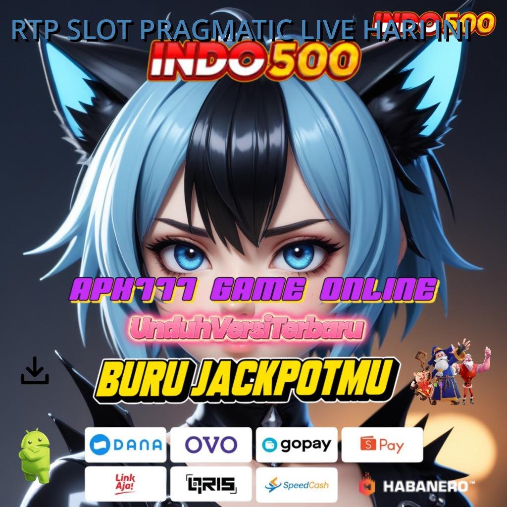 RTP SLOT PRAGMATIC LIVE HARI INI 🔎 Bonus Besar APK Android iOS Ruang Akses