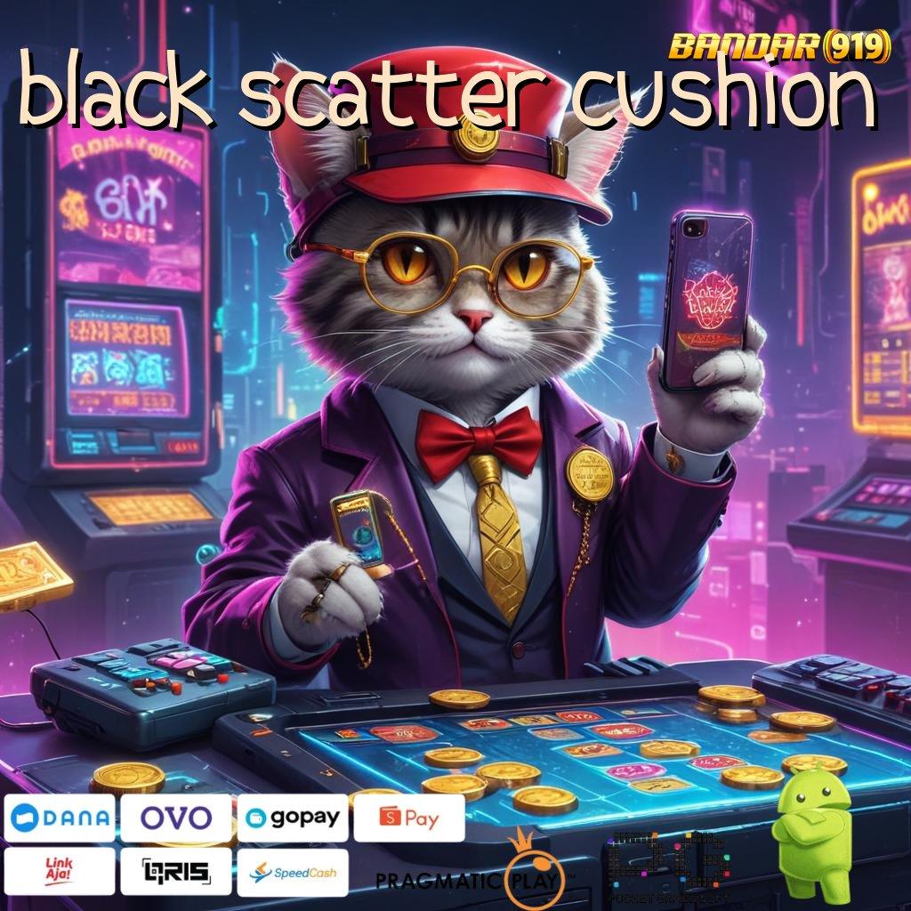 BLACK SCATTER CUSHION | slot online cheat freebet