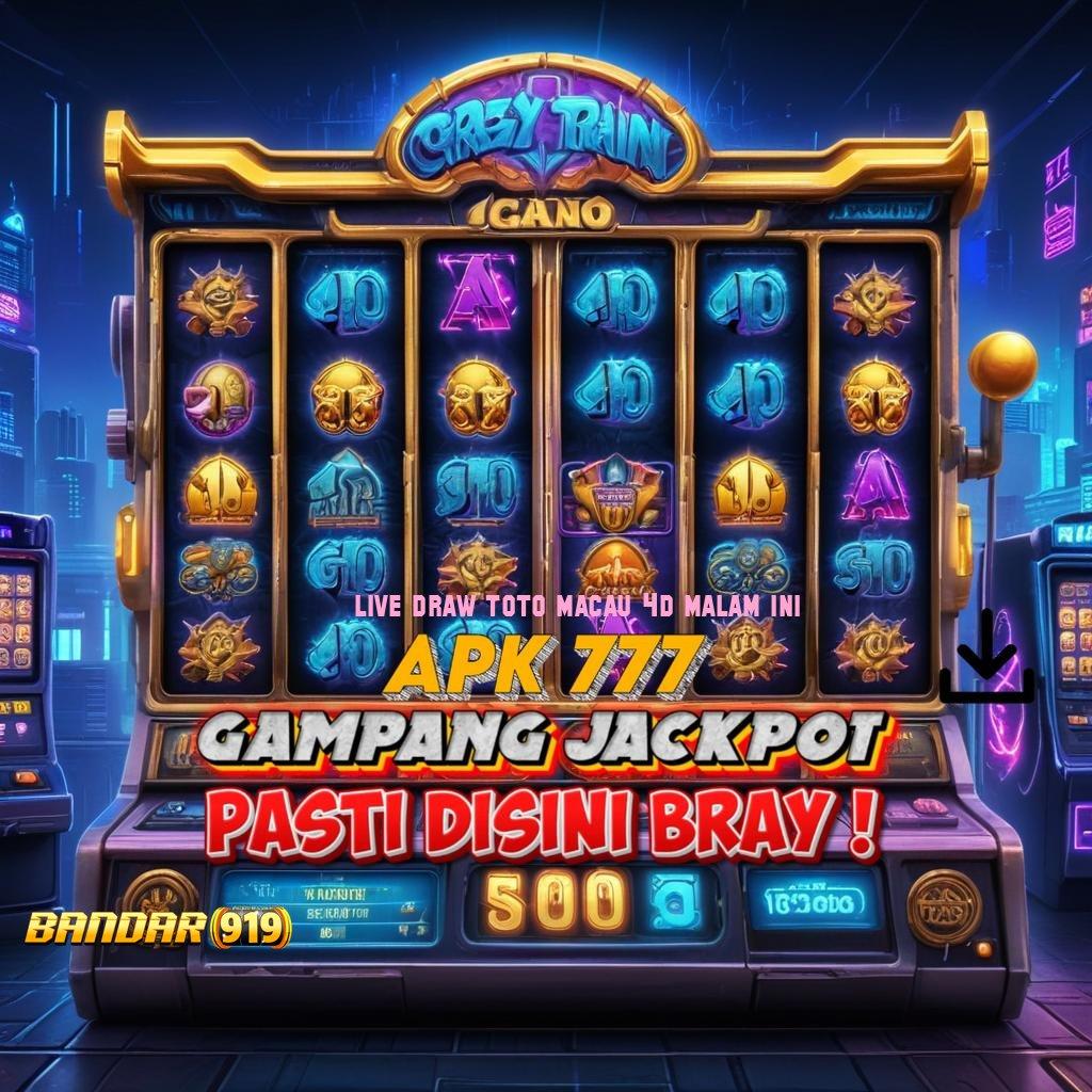 LIVE DRAW TOTO MACAU 4D MALAM INI ✷ Solusi Responsif Untuk Era Digital Modern