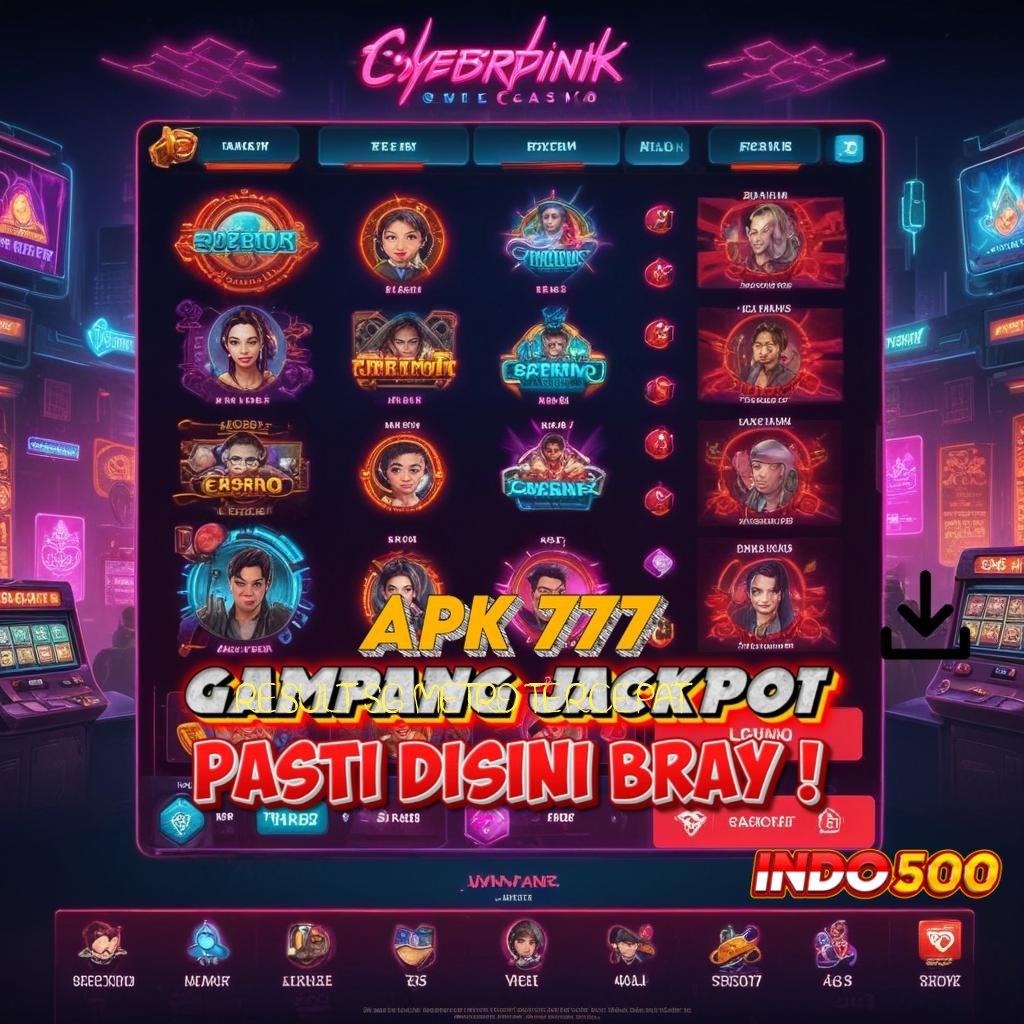 RESULT SG METRO TERCEPAT ⋗ Langsung Gabung Dalam Event Mega Bonus Hari Ini