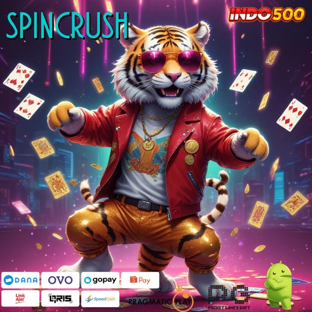 SPINCRUSH Dinamis Pola Baru Akun dengan Proses Unggul