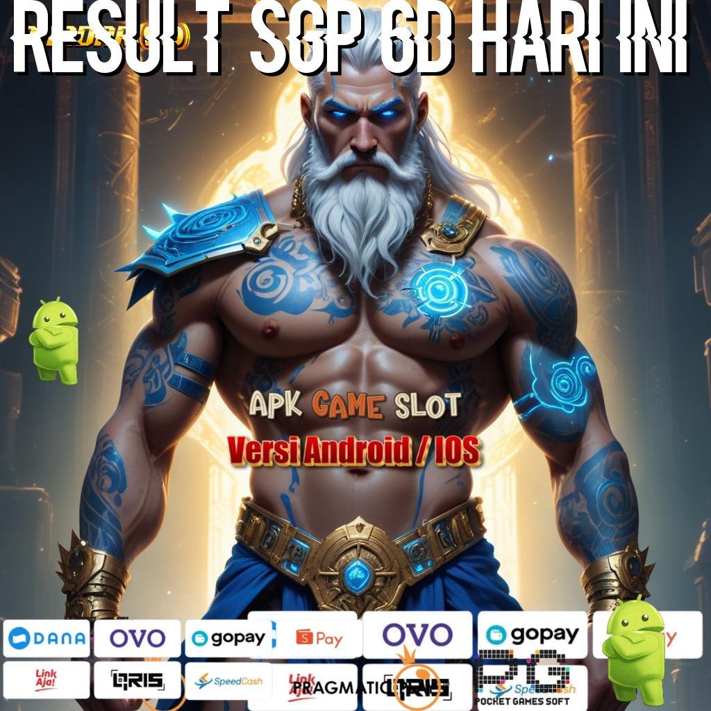 RESULT SGP 6D HARI INI | (Versi New) 3.0 Robot Dengan Teknologi Terkini