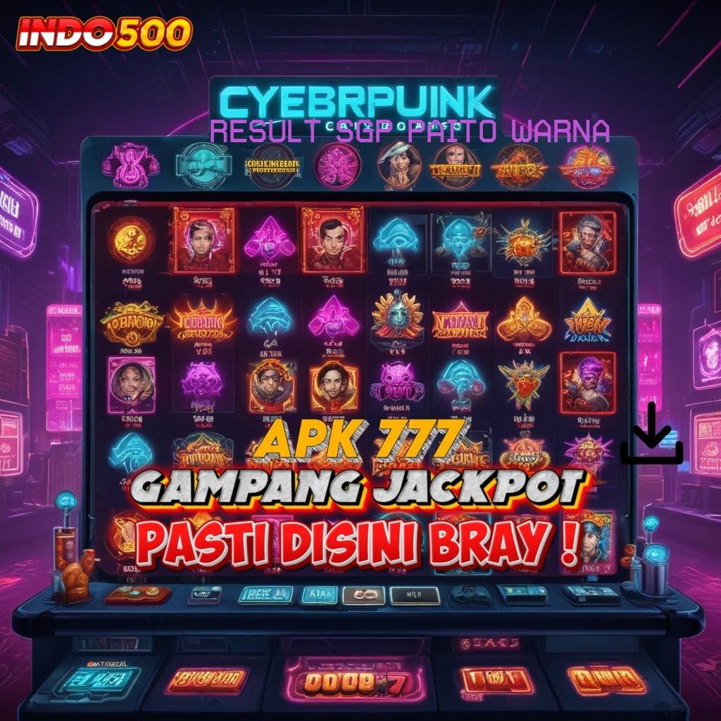 RESULT SGP PAITO WARNA 💥 APK Baru Anti Lag Paling Stabil