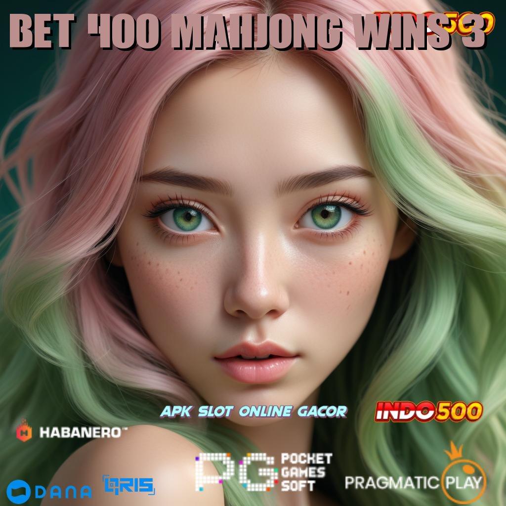 Bet 400 Mahjong Wins 3