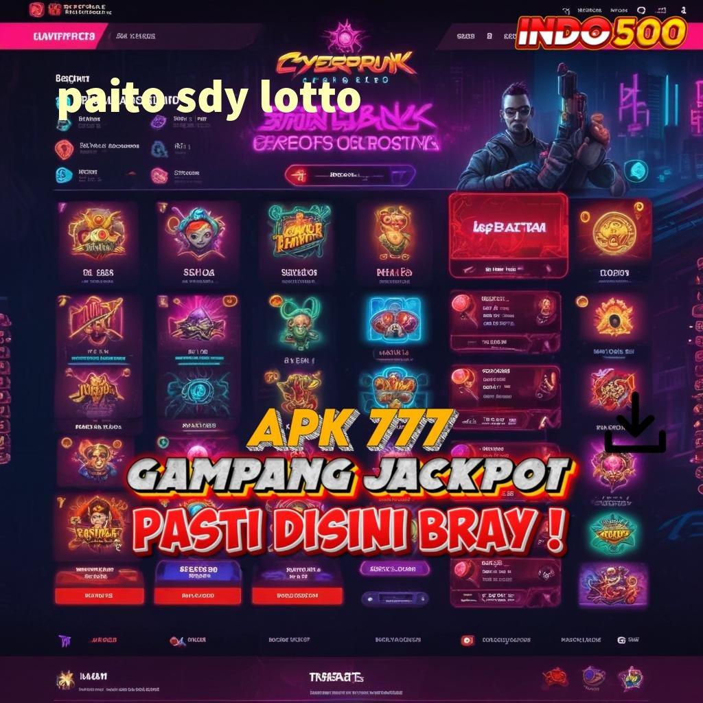 PAITO SDY LOTTO → Auto Scatter Petir Bonus Dinamis