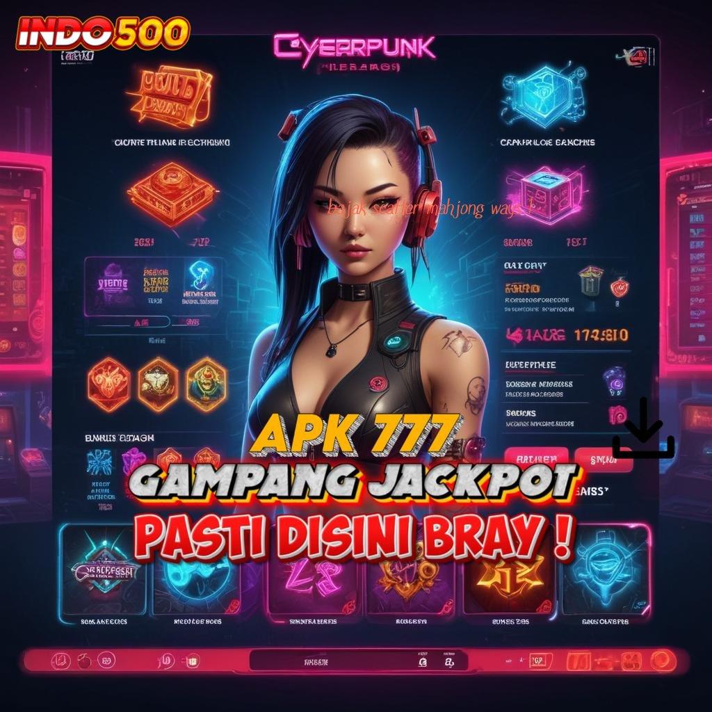 BAJAK SCATTER MAHJONG WAYS 1 maxwin terbuka akun prioritas terdepan depo shopeepay