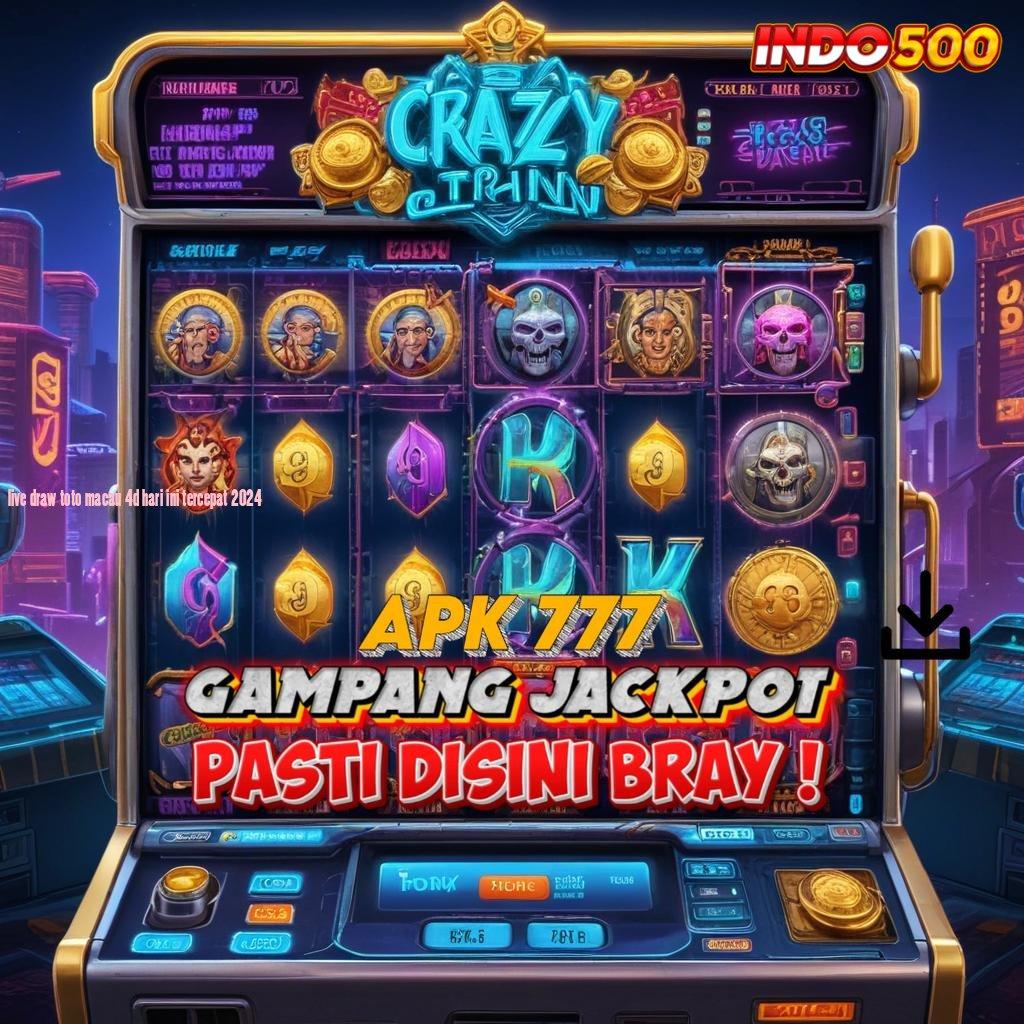 LIVE DRAW TOTO MACAU 4D HARI INI TERCEPAT 2024 ✔ infrastruktur dinamis versi kompatibel versi